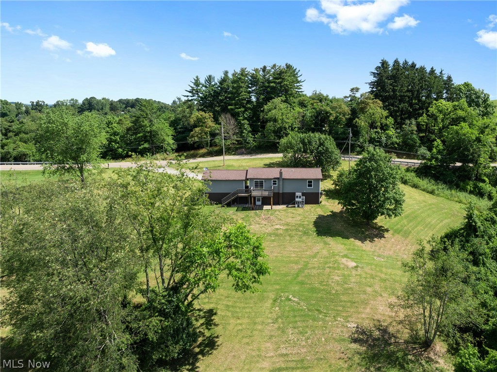 54131 Key Bellaire Road Bellaire, OH 43906 - Photo 11 of 36 Drone / aerial view featuring a rural view