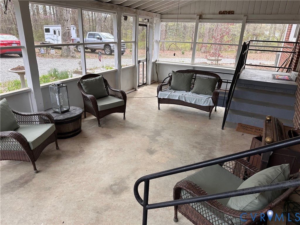 17088 Old Ridge Road Montpelier, VA 23192 - Photo 13 of 18 Spacious screened porch featuring a concrete floor