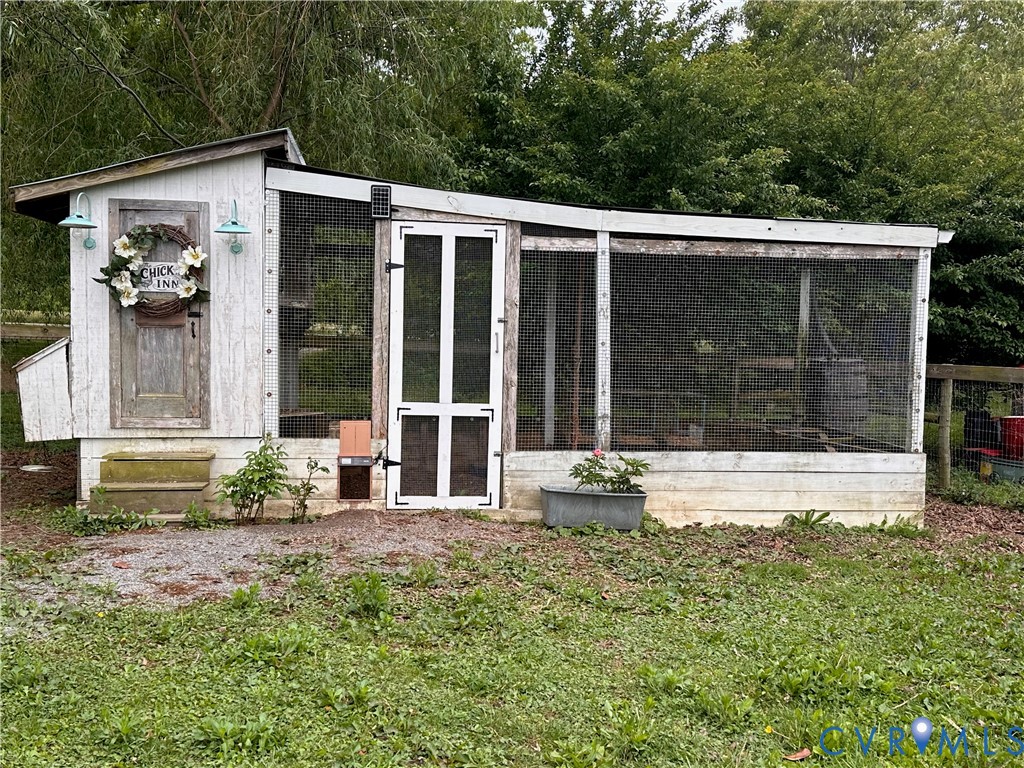 17088 Old Ridge Road Montpelier, VA 23192 - Photo 16 of 18 White-painted outbuilding featuring a sloped roofl