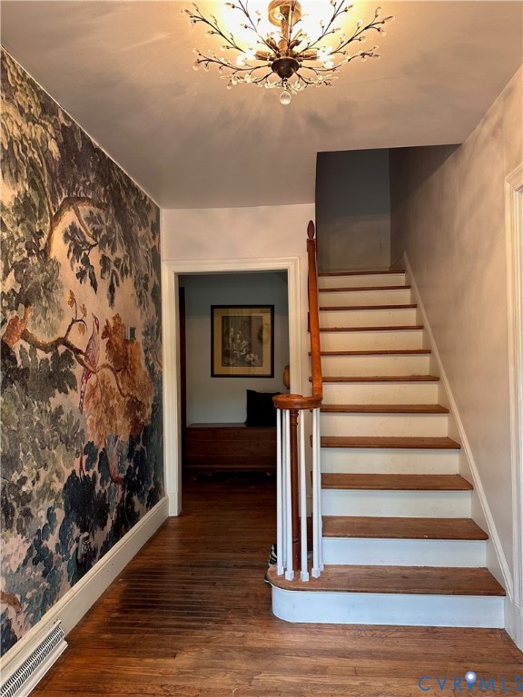 17088 Old Ridge Road Montpelier, VA 23192 - Photo 2 of 18 Foyer featuring wood-finish flooring, a decorative