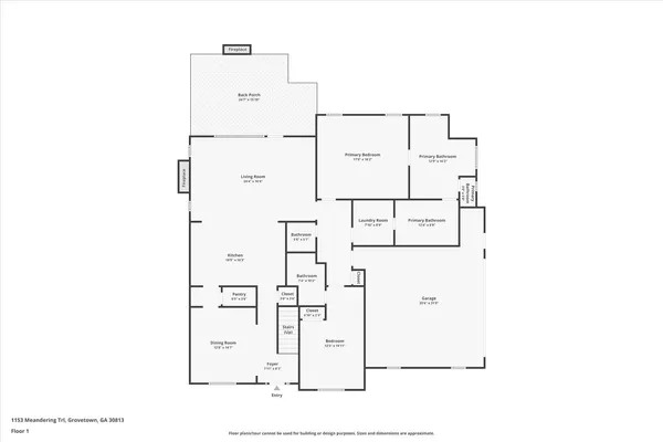 $734,900 | 1153 Meandering Trail, Appling, GA 30802