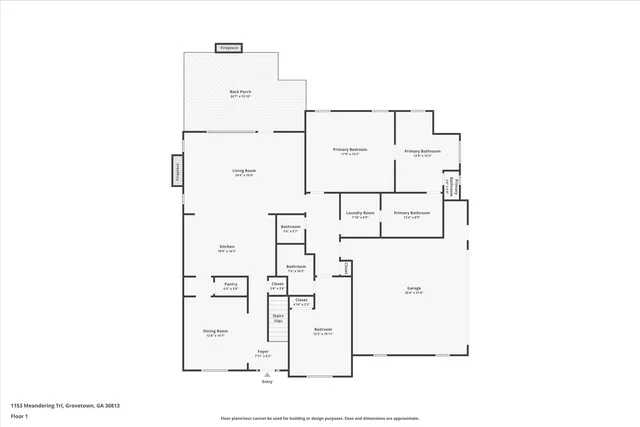 $734,900 | 1153 Meandering Trail, Appling, GA 30802