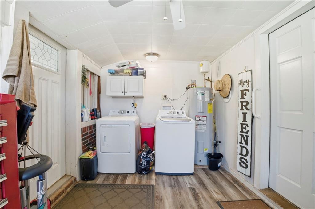 21 School Street Northeast Rydal, GA 30171 - Photo 29 of 44 a room with storage and utility