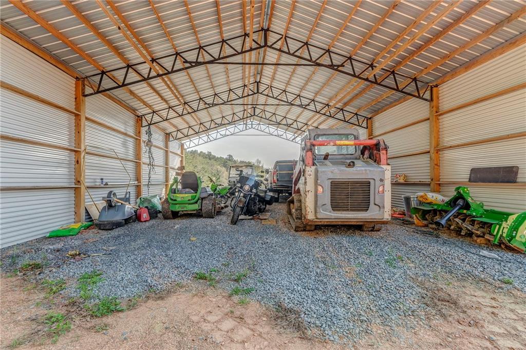 21 School Street Northeast Rydal, GA 30171 - Photo 36 of 44 a view of a garage