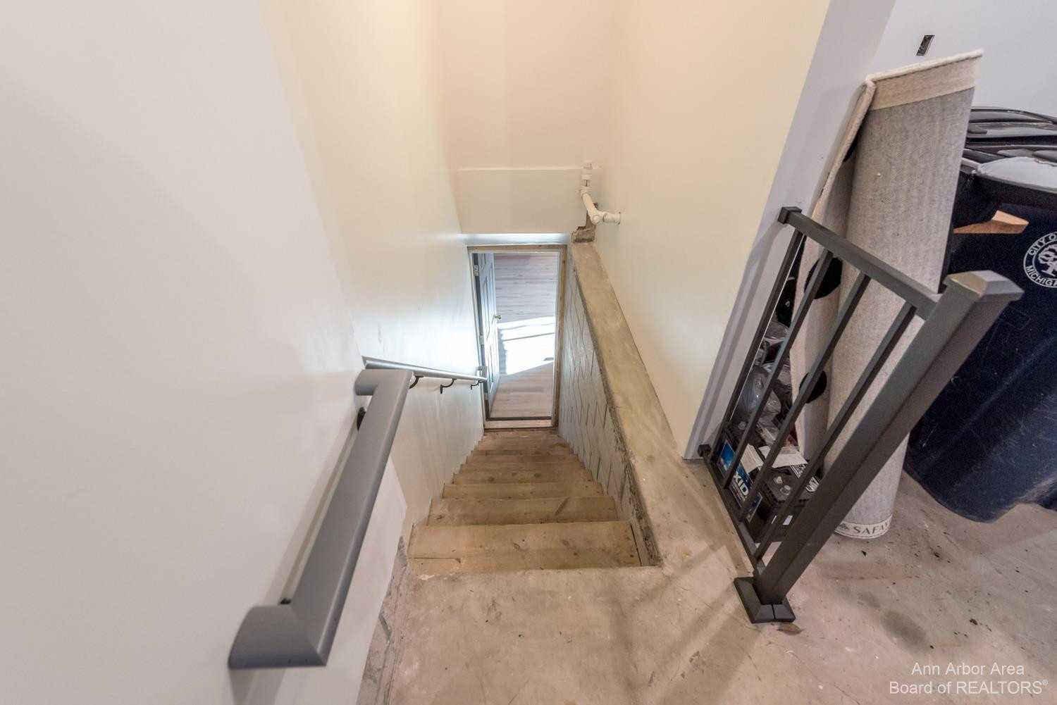 1495 South Maple Road Ann Arbor, MI 48103 - Photo 69 of 72 Garage stairs to basement