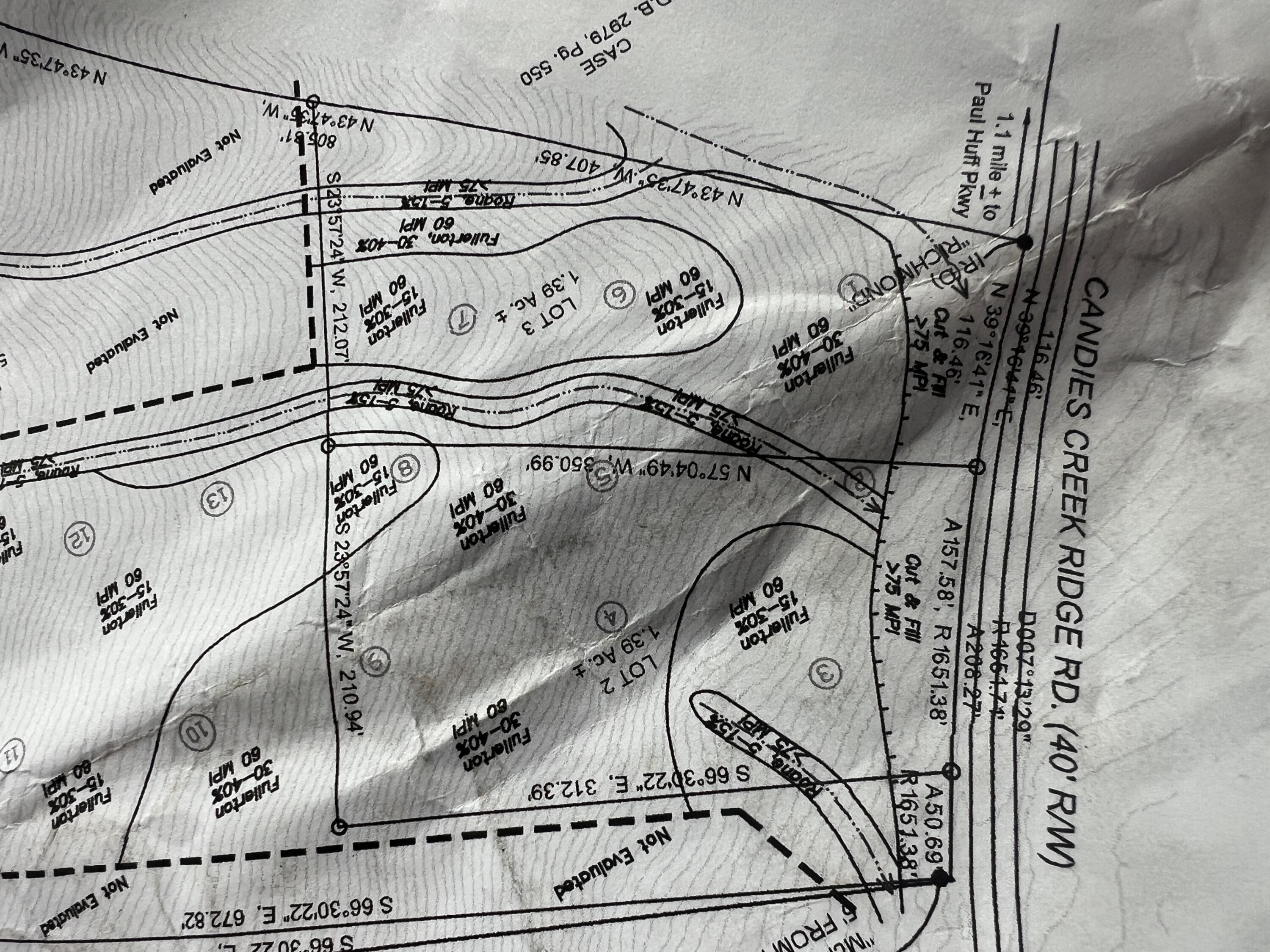 Lot 3 Candies Creek Ridge Road Northwest Cleveland, TN 37312 - Photo 4 of 4 plat lot 2 & 3 candies creek
