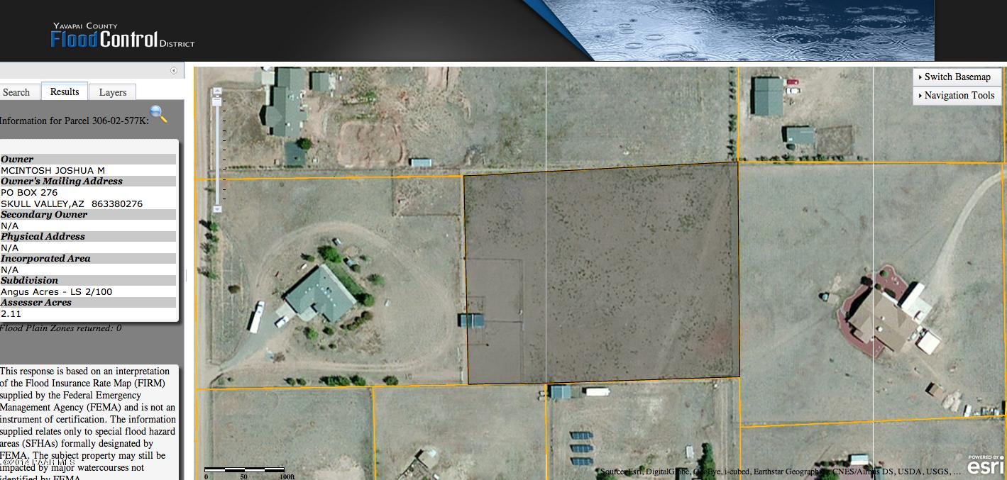0 Outer Loop Road Chino Valley, AZ 86323 - Photo 12 of 12 Yavapai County Flood Map