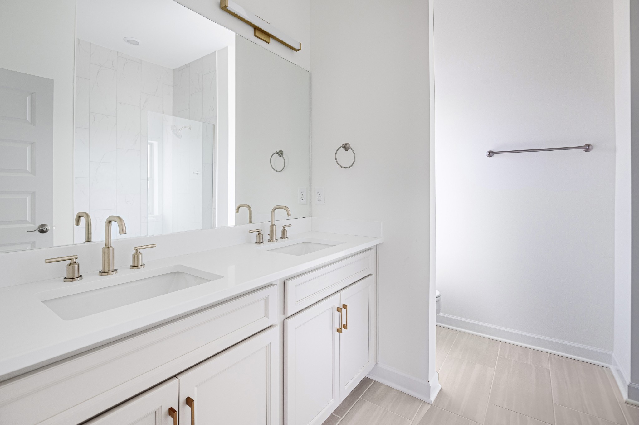225 B Folsom Pass Spring Hill Spring Hill, TN 37174 - Photo 26 of 100 a bathroom with a sink and a mirror