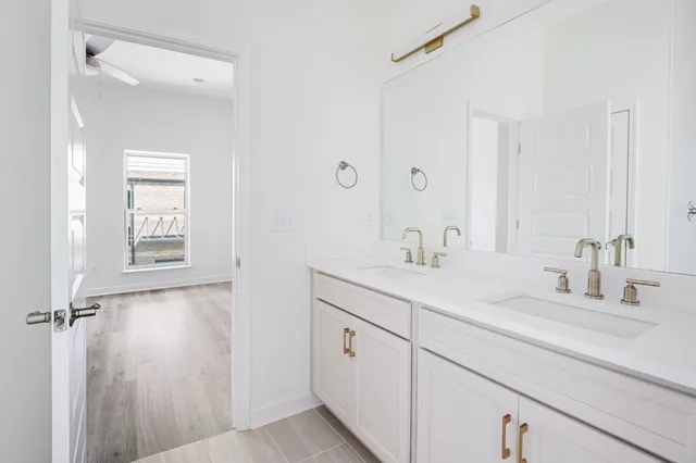 a view of a building with a yard