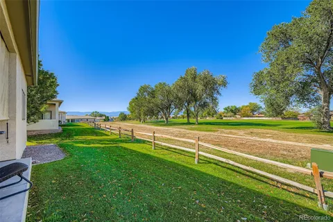 a view of outdoor space and yard
