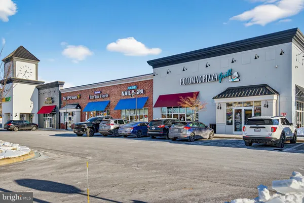 a car parked in front of a building