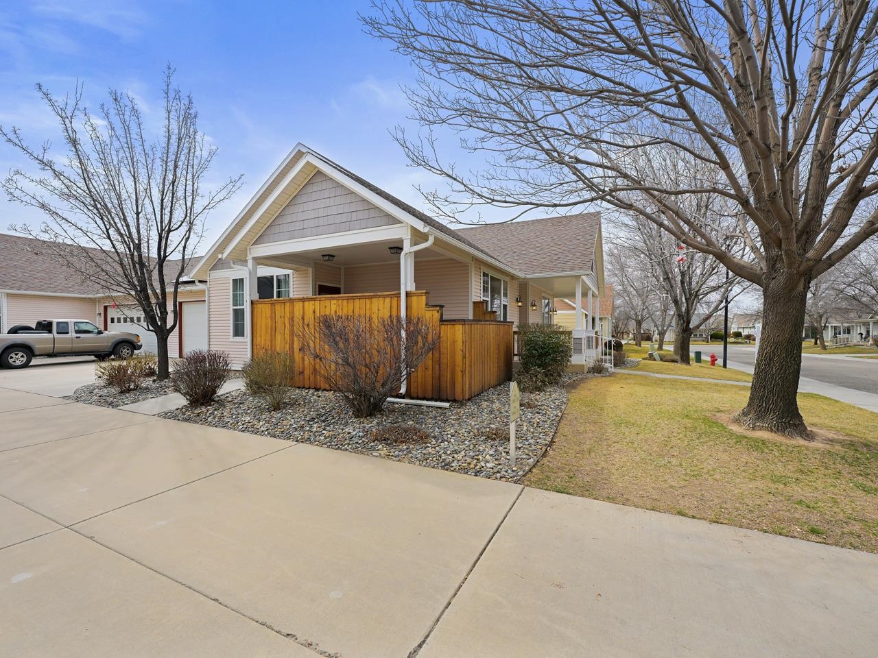 1110 Buttercup Lane Fruita, CO 81521 - Photo 25 of 27 a view of a yard in front of a house
