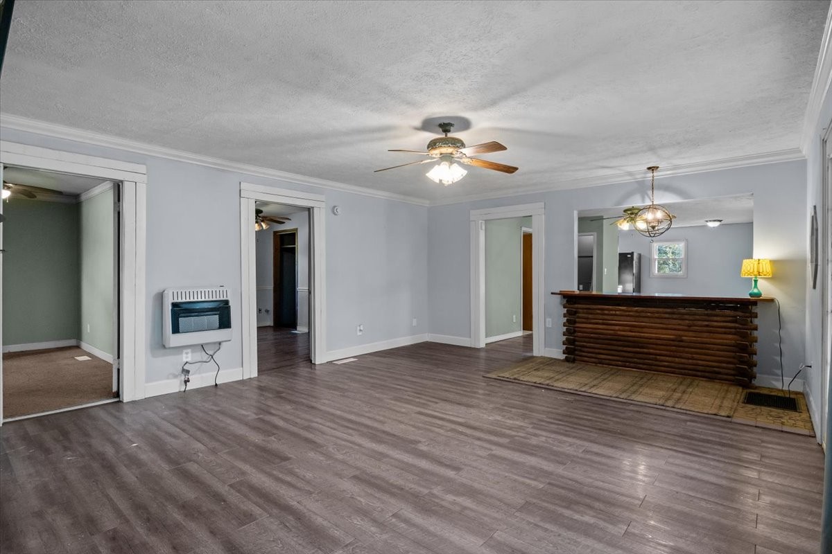 3316 Toms Creek Road Linden, TN 37096 - Photo 17 of 44 wooden floor in an empty room with a window