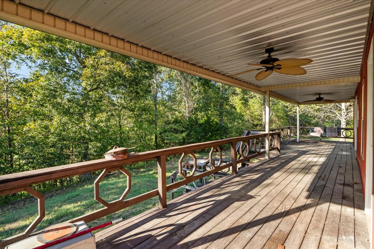 3316 Toms Creek Road Linden, TN 37096 - Photo 10 of 44 a view of balcony with wooden floor