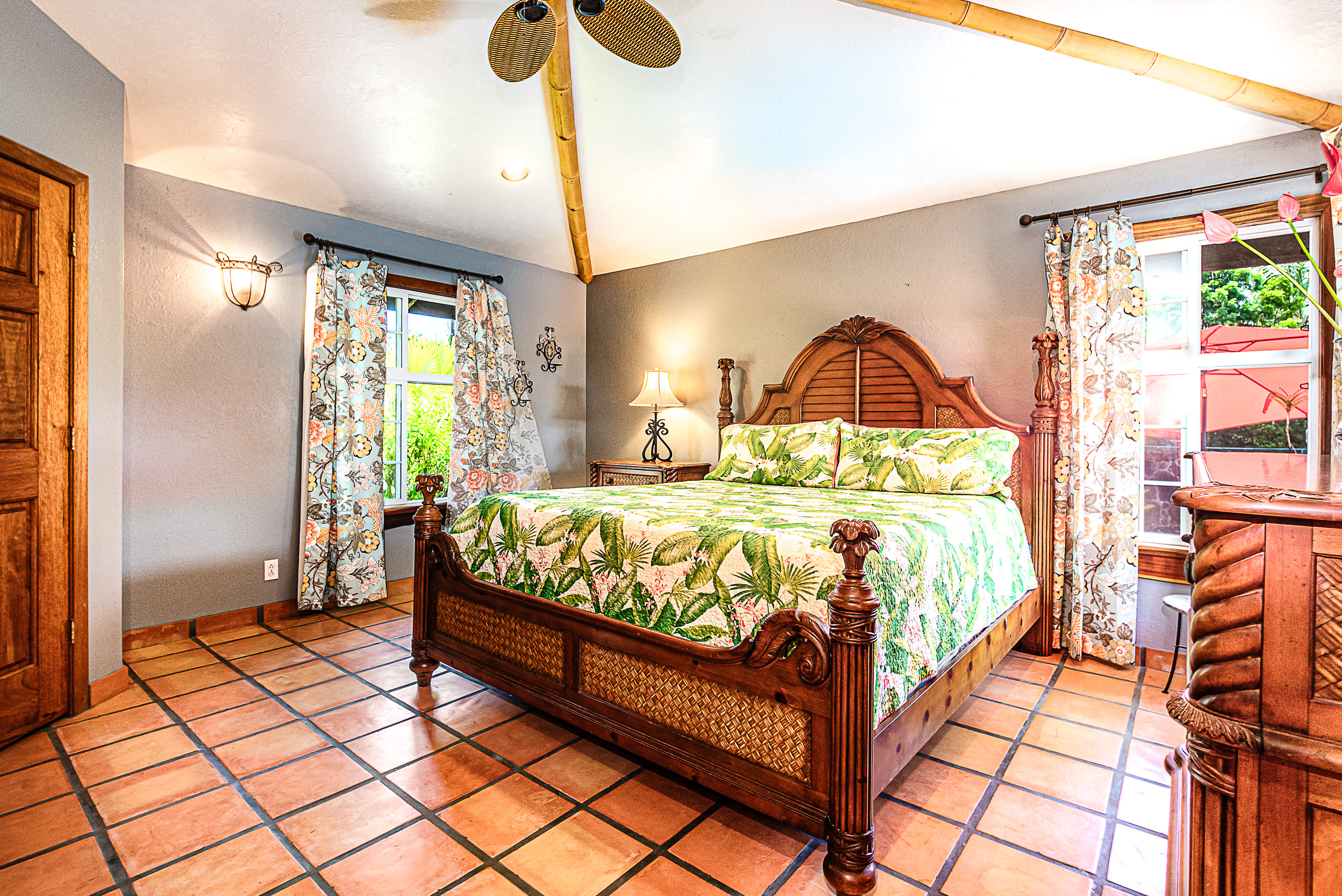 15-869 Lemiwai Road Keaau, HI 96749 - Photo 22 of 30 a bedroom with a bed and a window