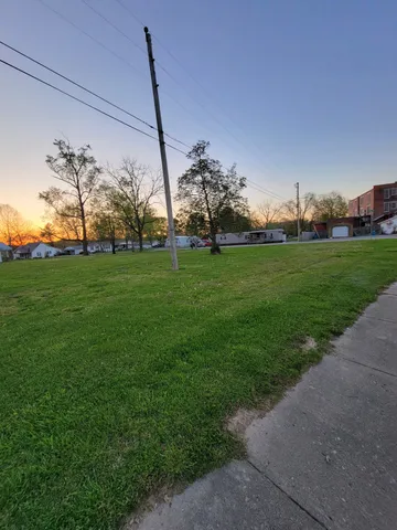 a view of a green field