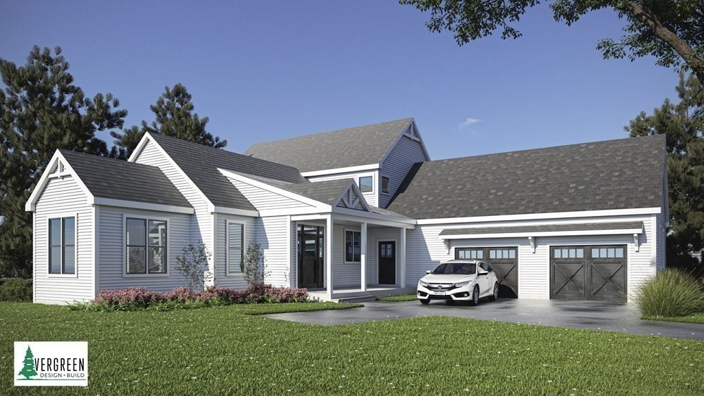 101 Glendale Road Hampden, MA 01036 - Photo 9 of 39 a front view of a house with a garden and pathway