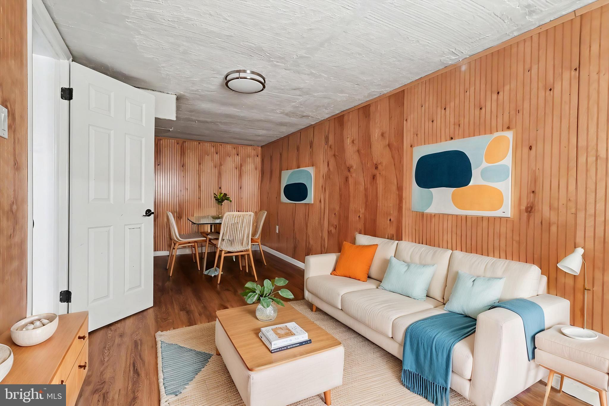 798 Bennington Road Folcroft, PA 19032 - Photo 22 of 28 a living room with furniture and a large window