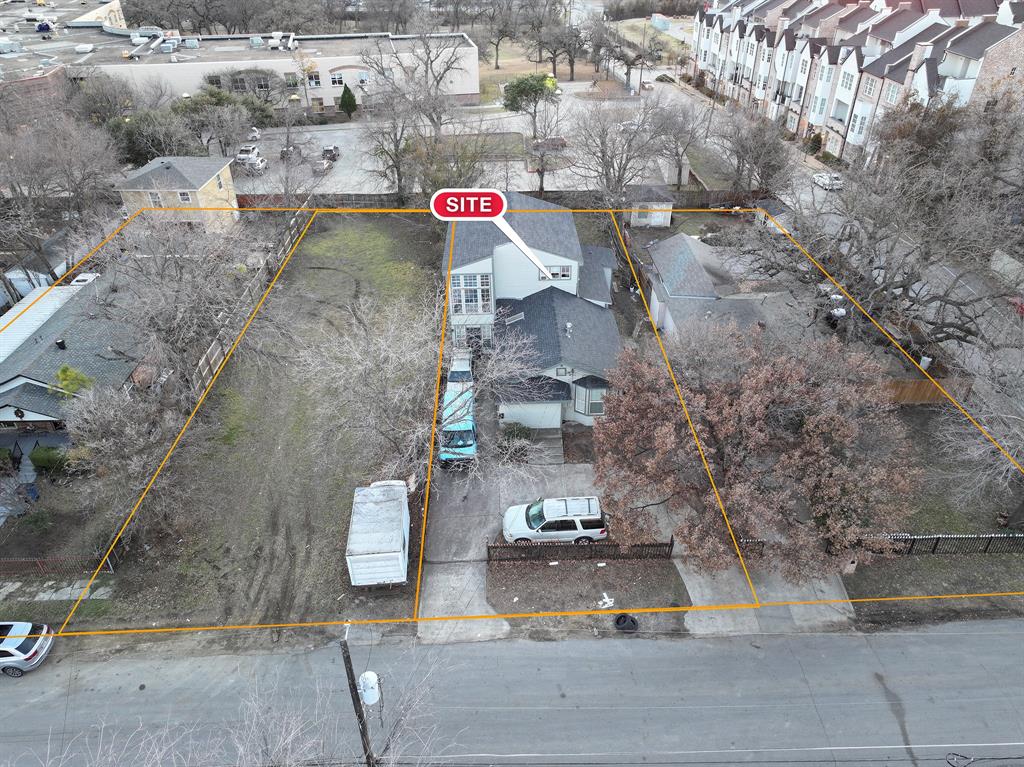 4535 Afton Street Dallas, TX 75219 - Photo 2 of 6 a view of outdoor space with truck parked