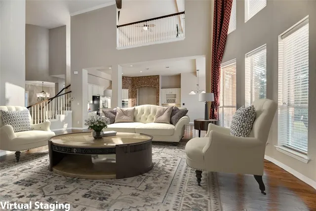 a kitchen with stainless steel appliances cabinets and a refrigerator