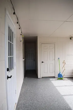 a view of a livingroom with entryway