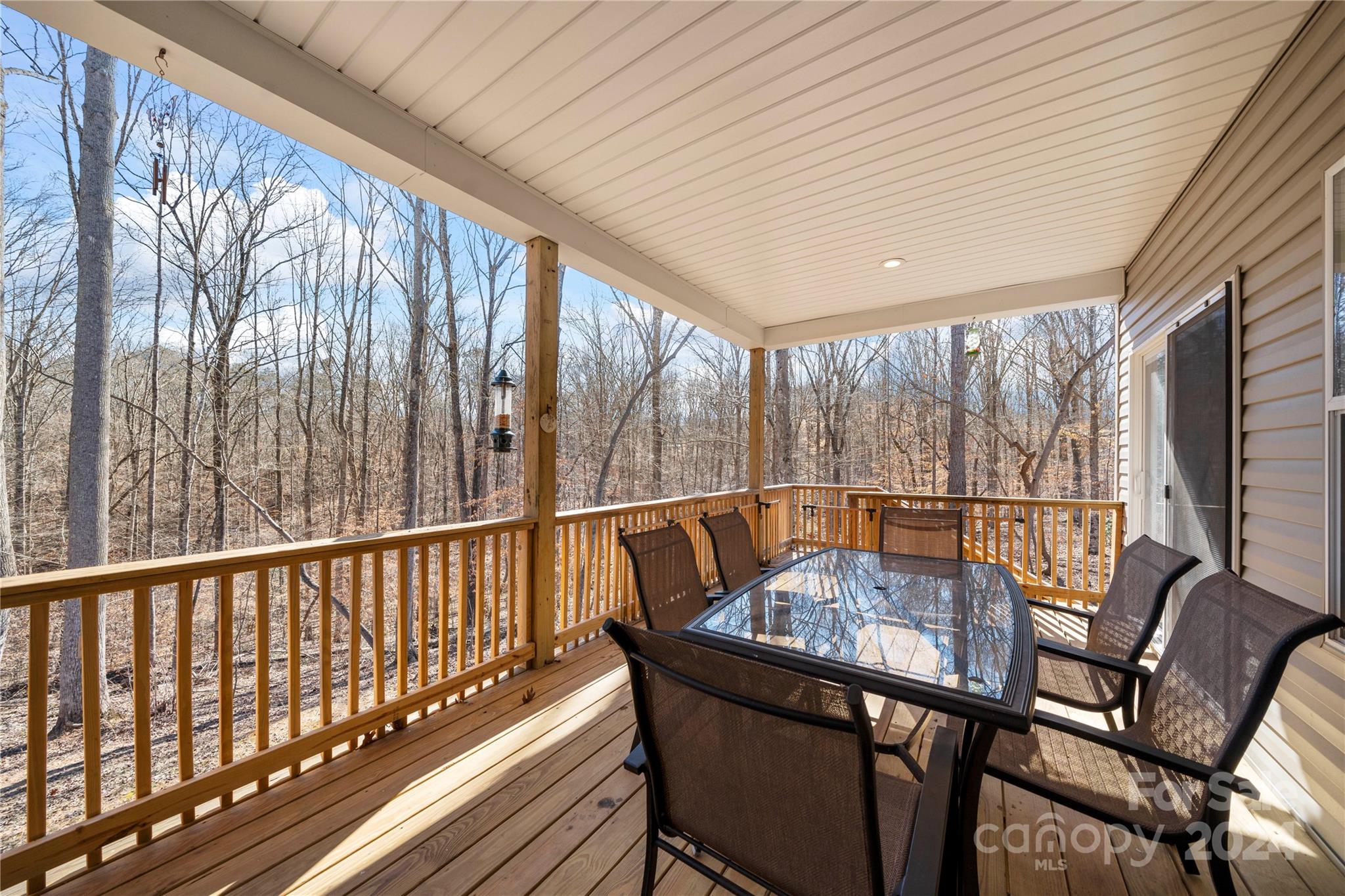 218 Rambler Lane Blacksburg, SC 29702 - Photo 35 of 42 a view of balcony with furniture