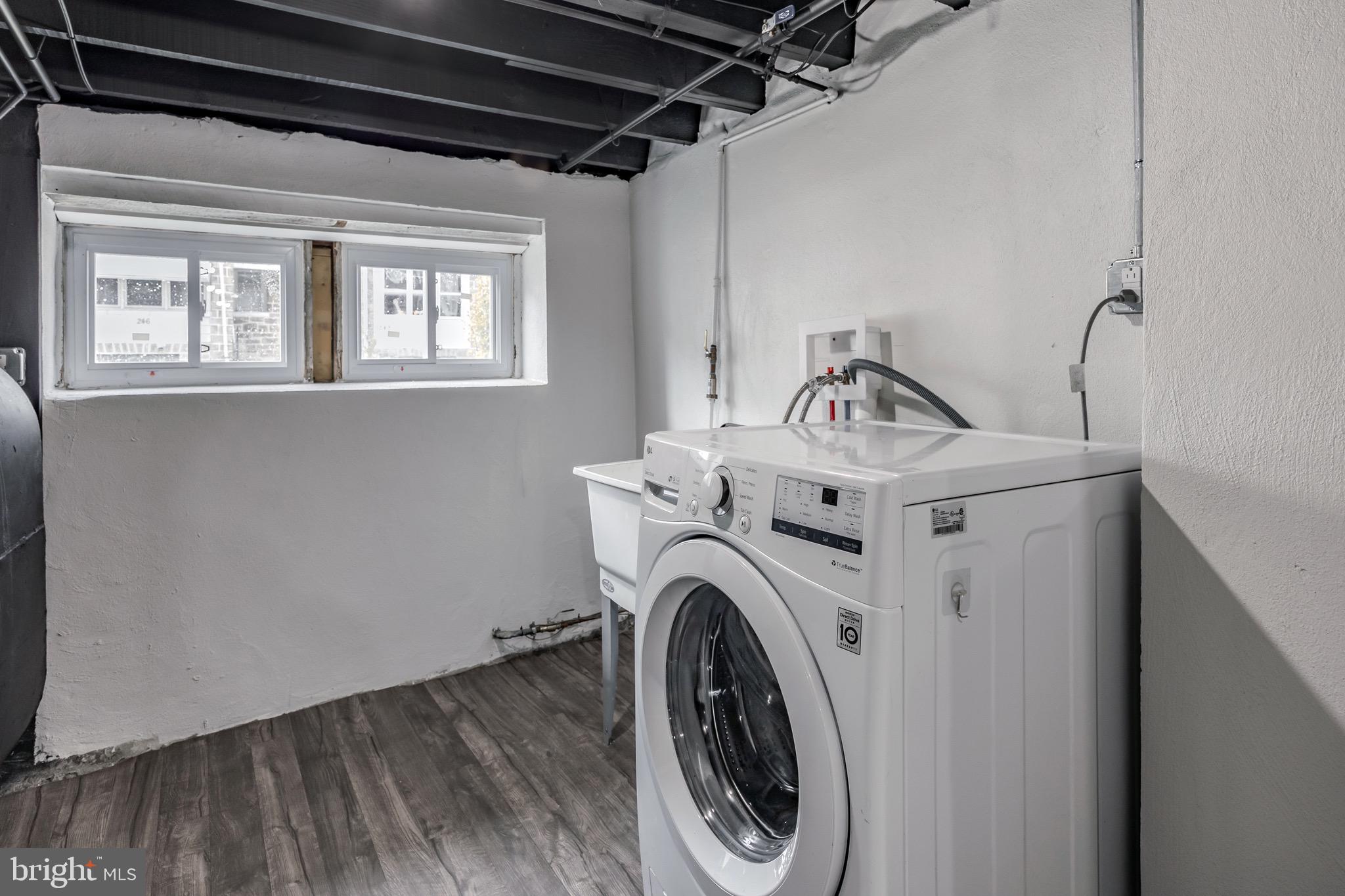 243 Avon Road Upper Darby, PA 19082 - Photo 24 of 27 Basement Laundry Area