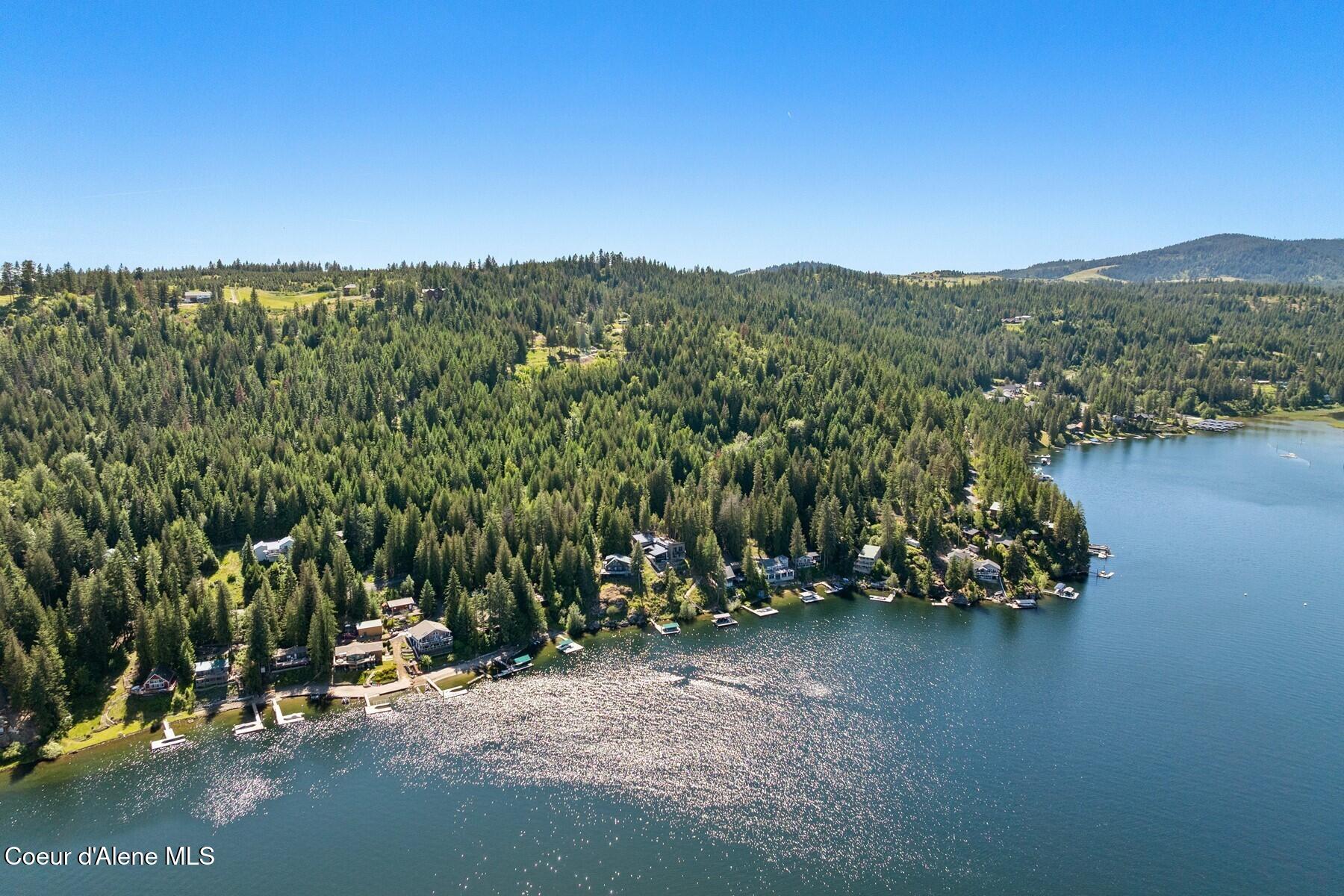 19820 South Alcan Road Coeur D'Alene, ID 83814 - Photo 61 of 81 Wooded Lot Aerial
