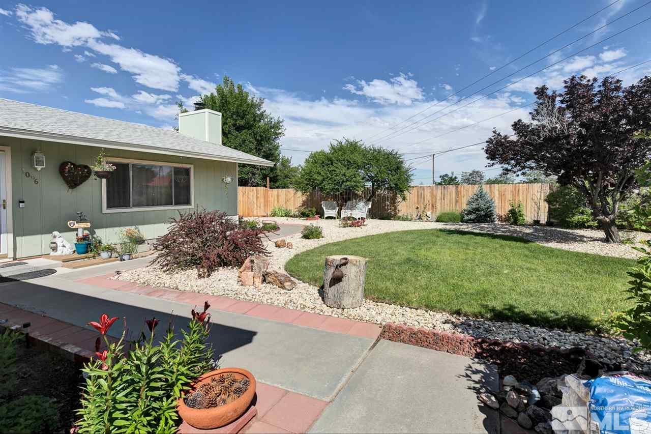 1096 Rice Road Fallon, NV 89406 - Photo 23 of 24 a front view of a house with garden