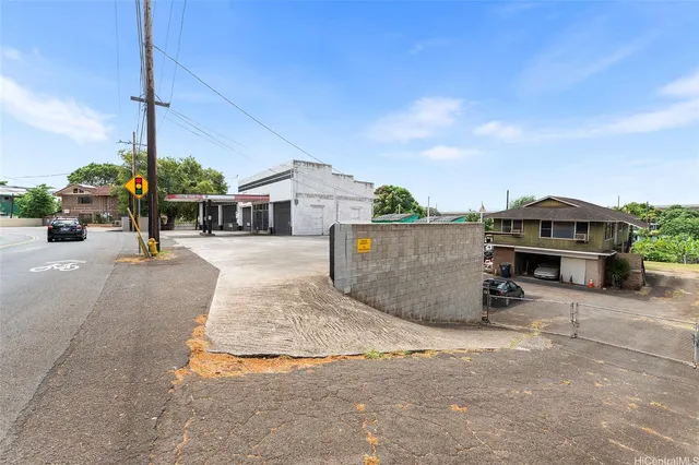 a view of a house with a patio