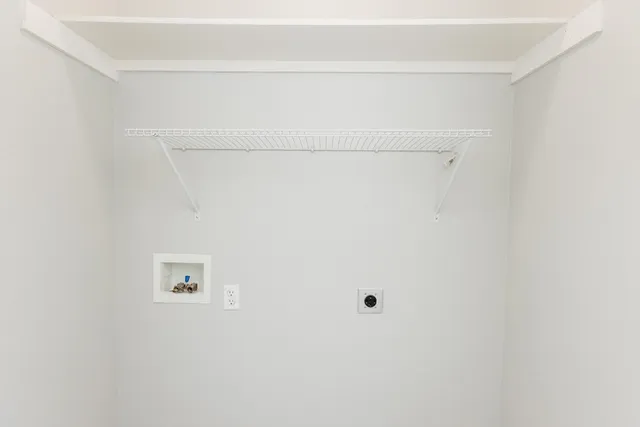 a view of a closet