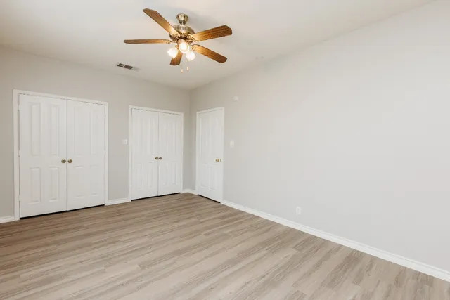 wooden floor in an empty room