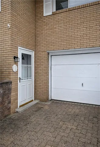 a view of front door of house