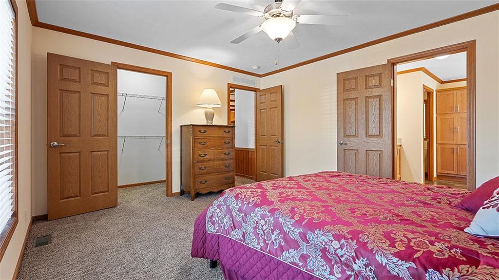 86 Eldersville Road Burgettstown, PA 15021 - Photo 24 of 50 a spacious bedroom with a bed and a mirror