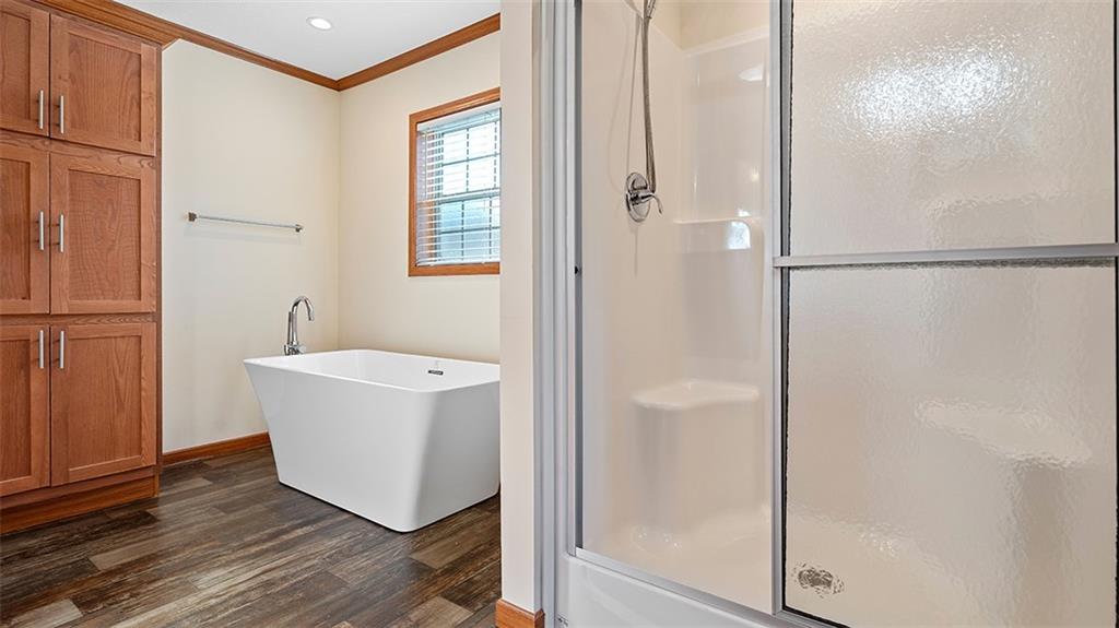 86 Eldersville Road Burgettstown, PA 15021 - Photo 26 of 50 a bathroom with a bathtub and shower