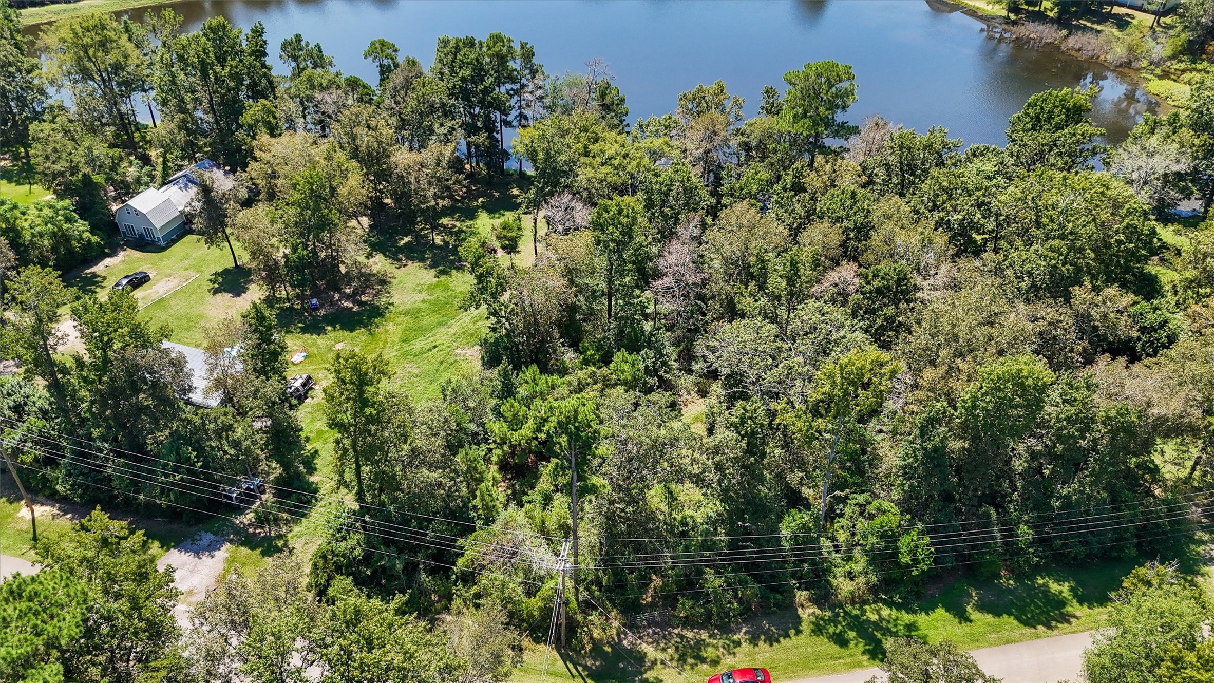 3816 Sam Houston Road Houston, TX 77002 - Photo 3 of 19 an aerial view of residential house with outdoor space and trees all around