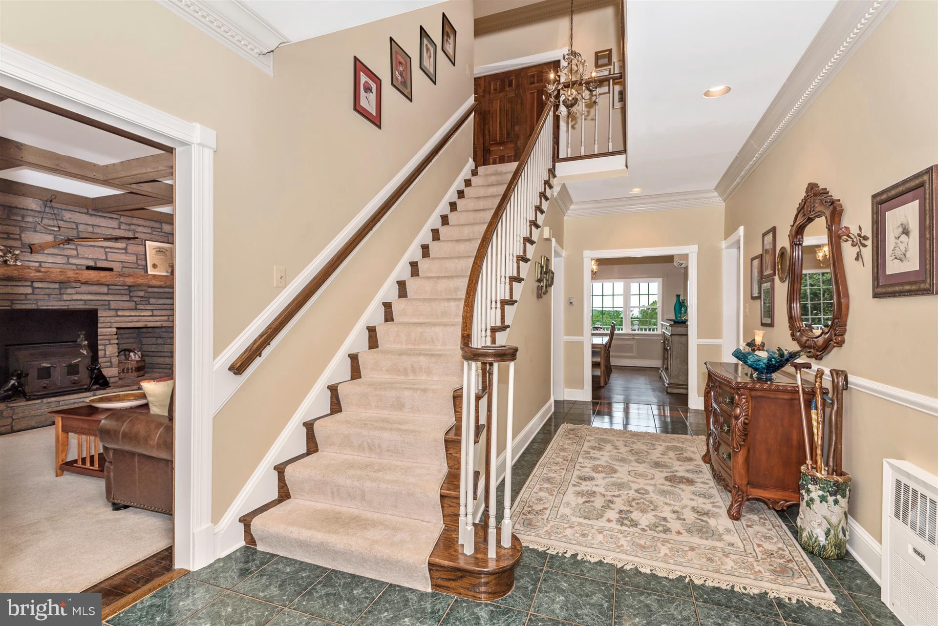 2311 Gillis Road Mount Airy, MD 21771 - Photo 18 of 30 Elegant Staircase to 2nd Floor in Foyer