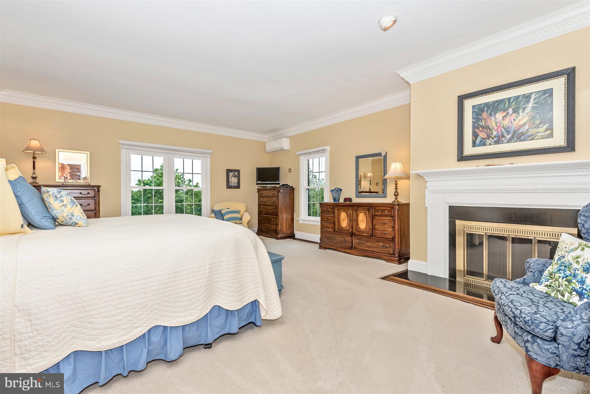2311 Gillis Road Mount Airy, MD 21771 - Photo 20 of 30 Fireplace and Plush Carpet in Master Bedroom