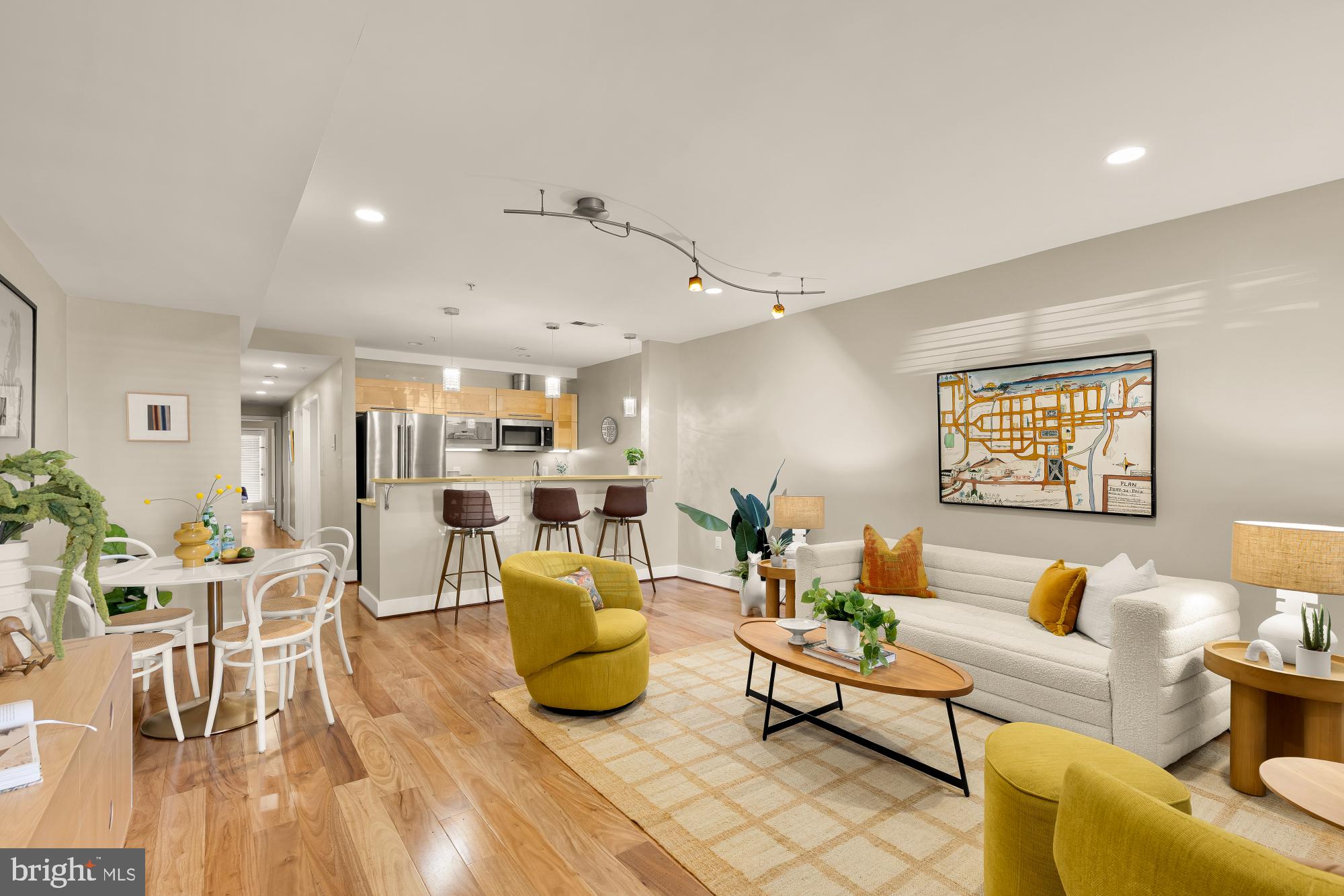 2434 Ontario Road Northwest, Unit 1 Washington, DC 20009 - Photo 4 of 20 Modern elegance in a cozy space.