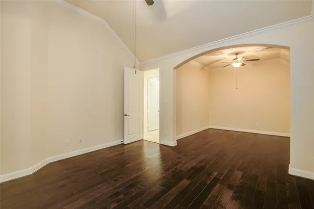 wooden floor in an empty room