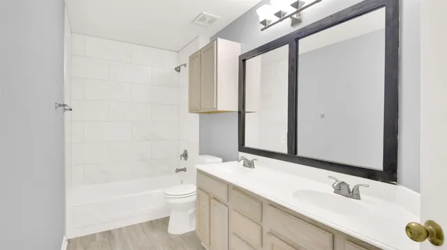 a view of wooden balcony with wooden floor