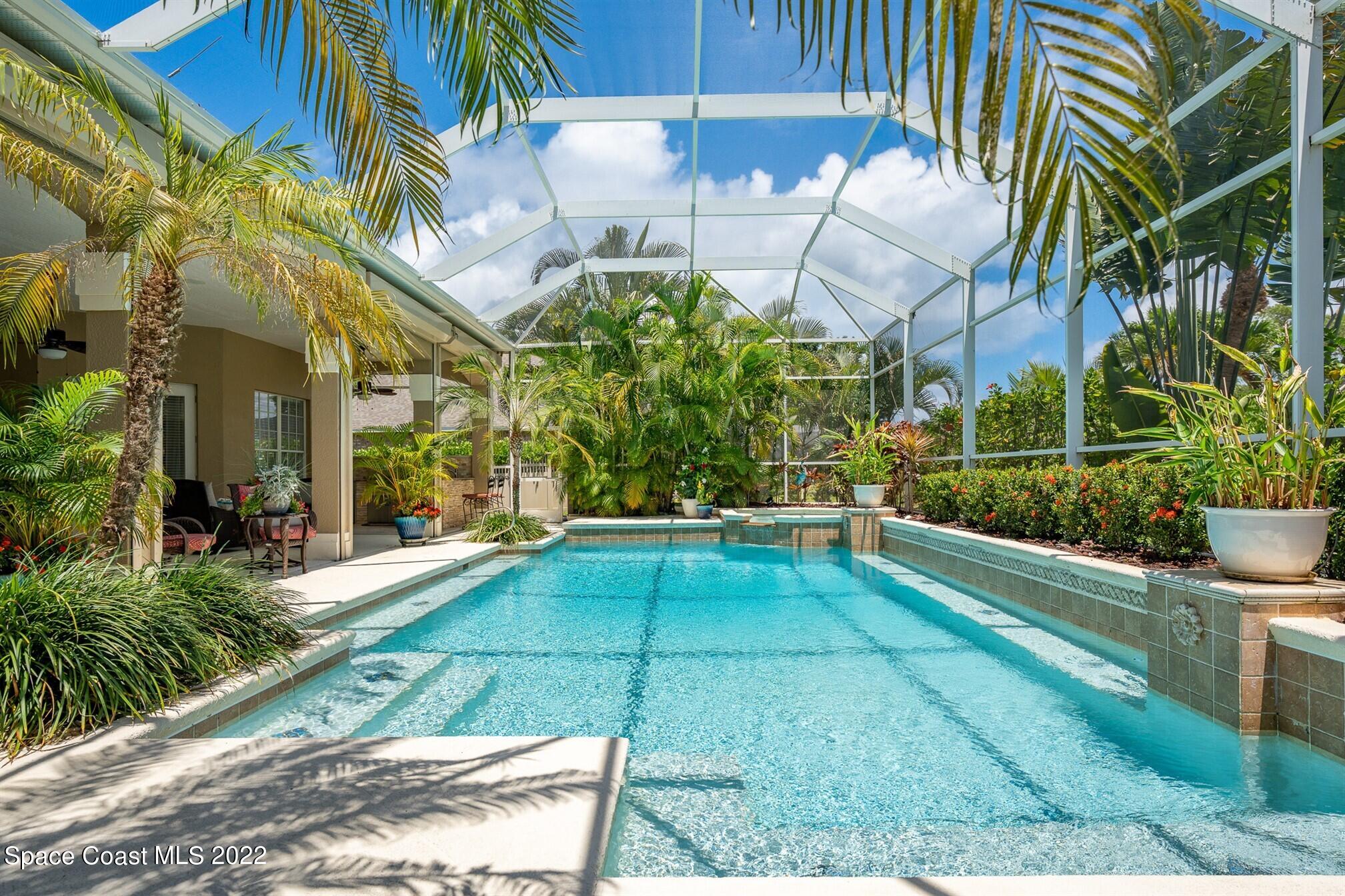 581 Nightingale Drive Indialantic, FL 32903 - Photo 48 of 67 a view of a backyard