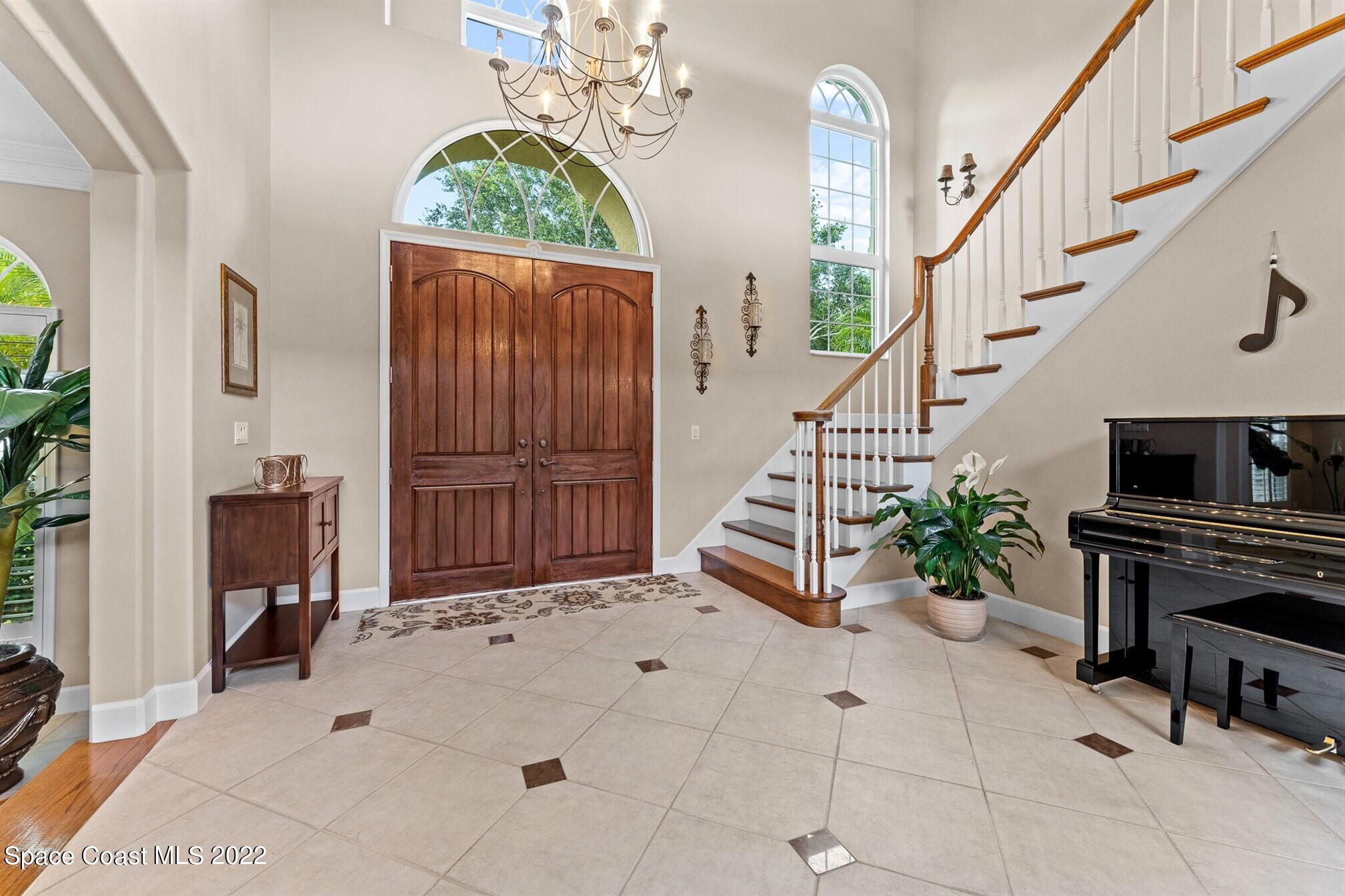 581 Nightingale Drive Indialantic, FL 32903 - Photo 9 of 67 a view of entryway with livingroom