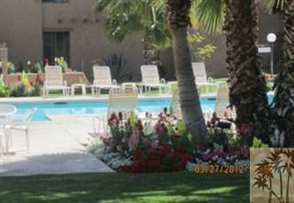 1050 Ramon Road, Unit 127 Palm Springs, CA 92264 - Photo 24 of 25 a front view of a house with garden