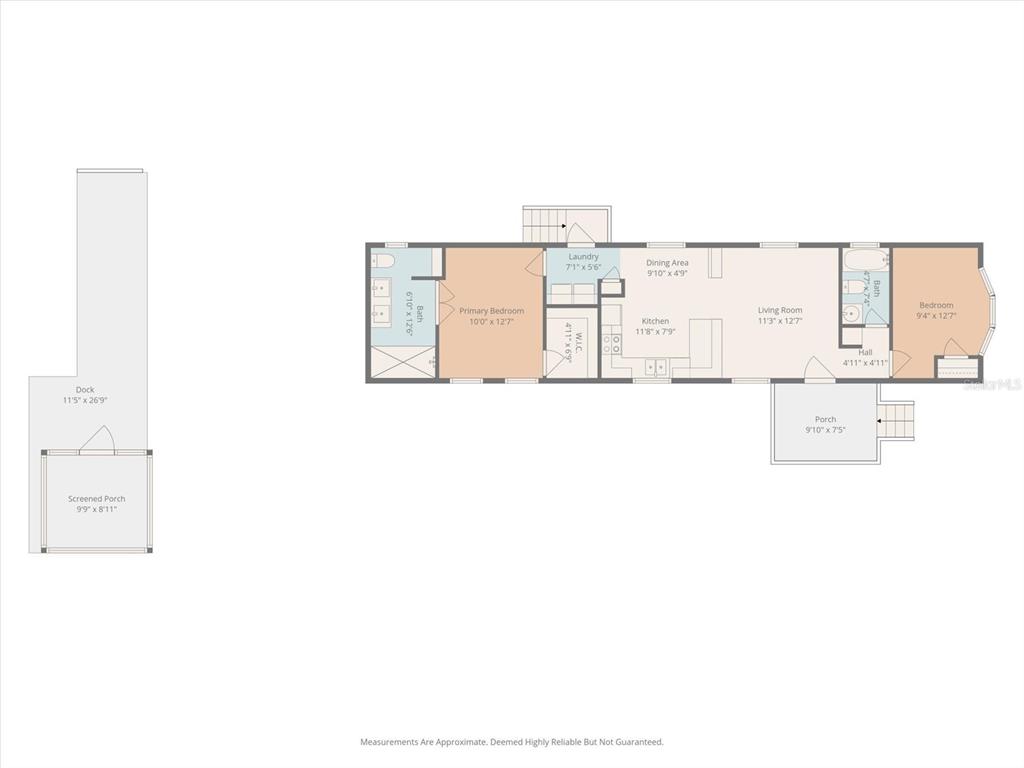 6419 West Richard Drive Weeki Wachee, FL 34607 - Photo 75 of 75 a picture of a floor plan