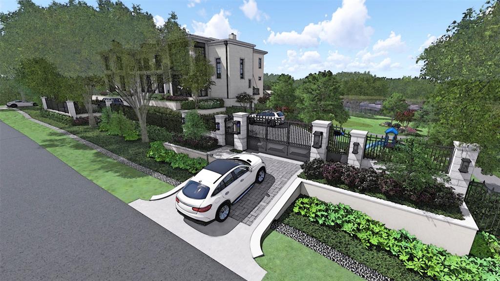 10010 Strait Lane Dallas, TX 75229 - Photo 20 of 30 a view of a garden with sitting area