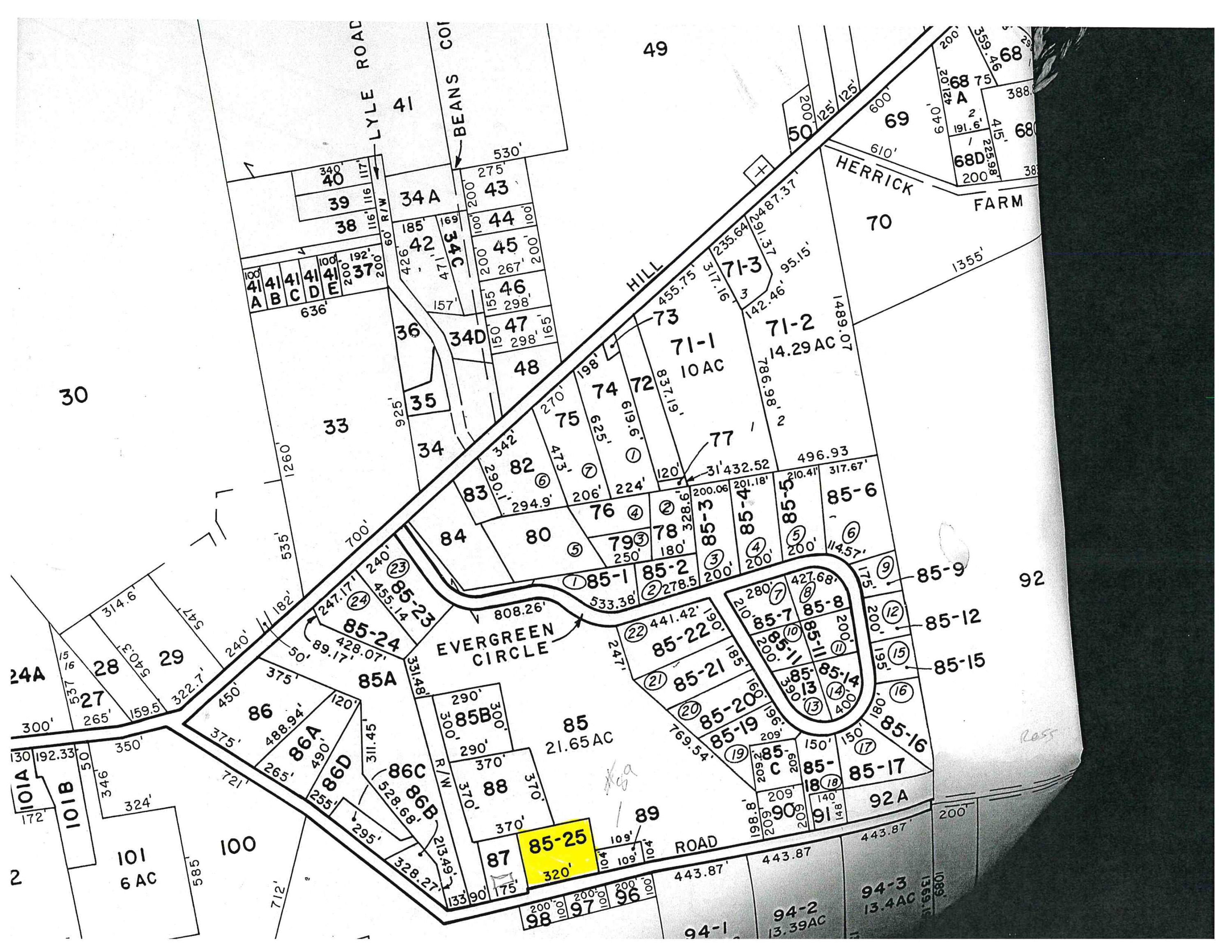 62 Orris Lamb Road Dallas Plt, ME 04970 - Photo 2 of 7 OL map