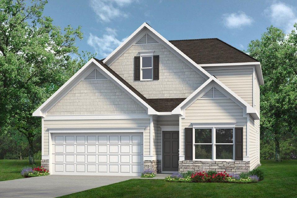 131 Sycamore Lane Calhoun, GA 30701 - Photo 1 of 31 a front view of a house with a yard and garage