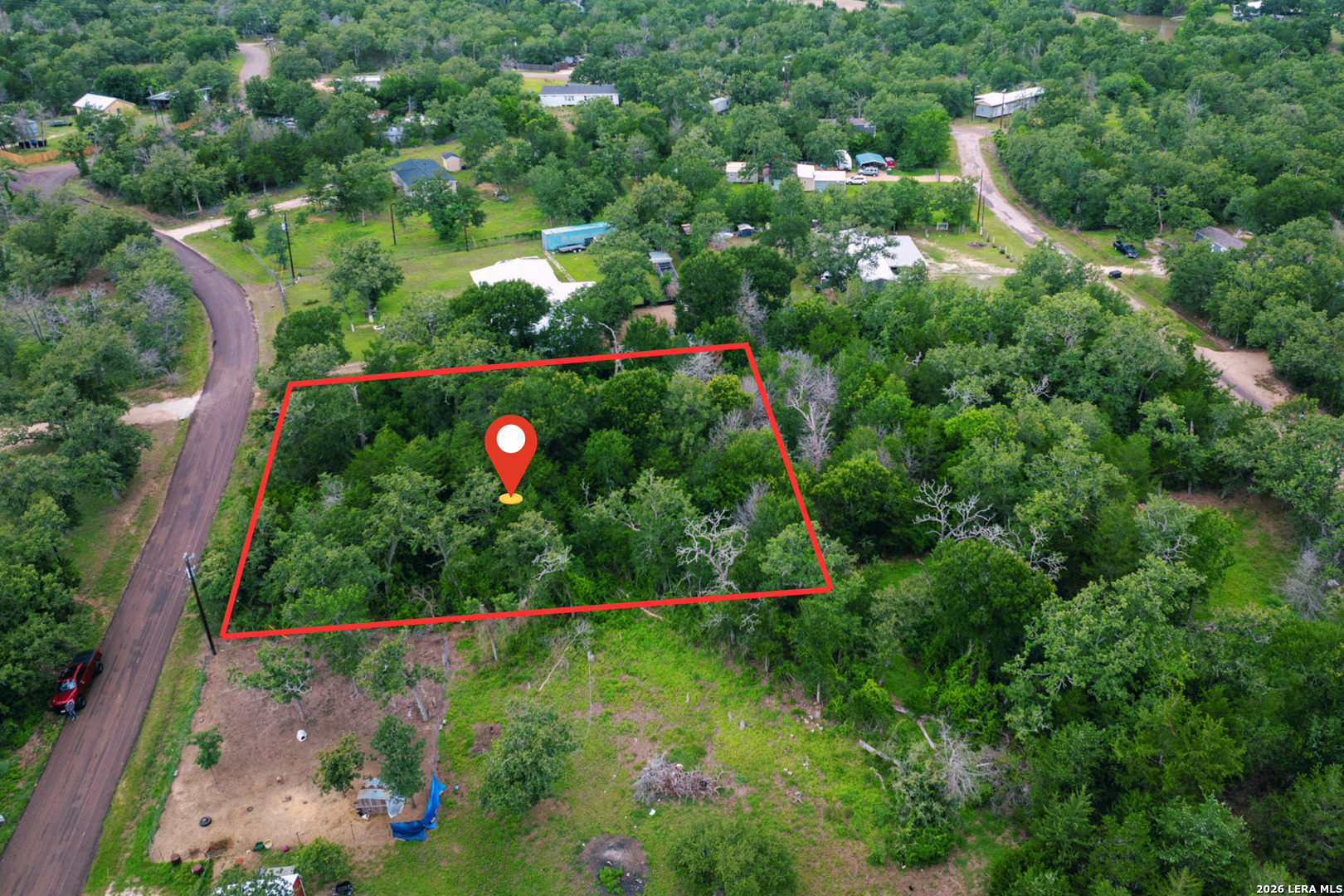 583 Blueberry Hill Road Somerville, TX 77879 - Photo 6 of 19 a view of a yard