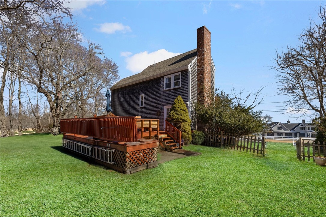 1059 East Shore Road Jamestown, RI 02835 - Photo 4 of 35 West facing deck.